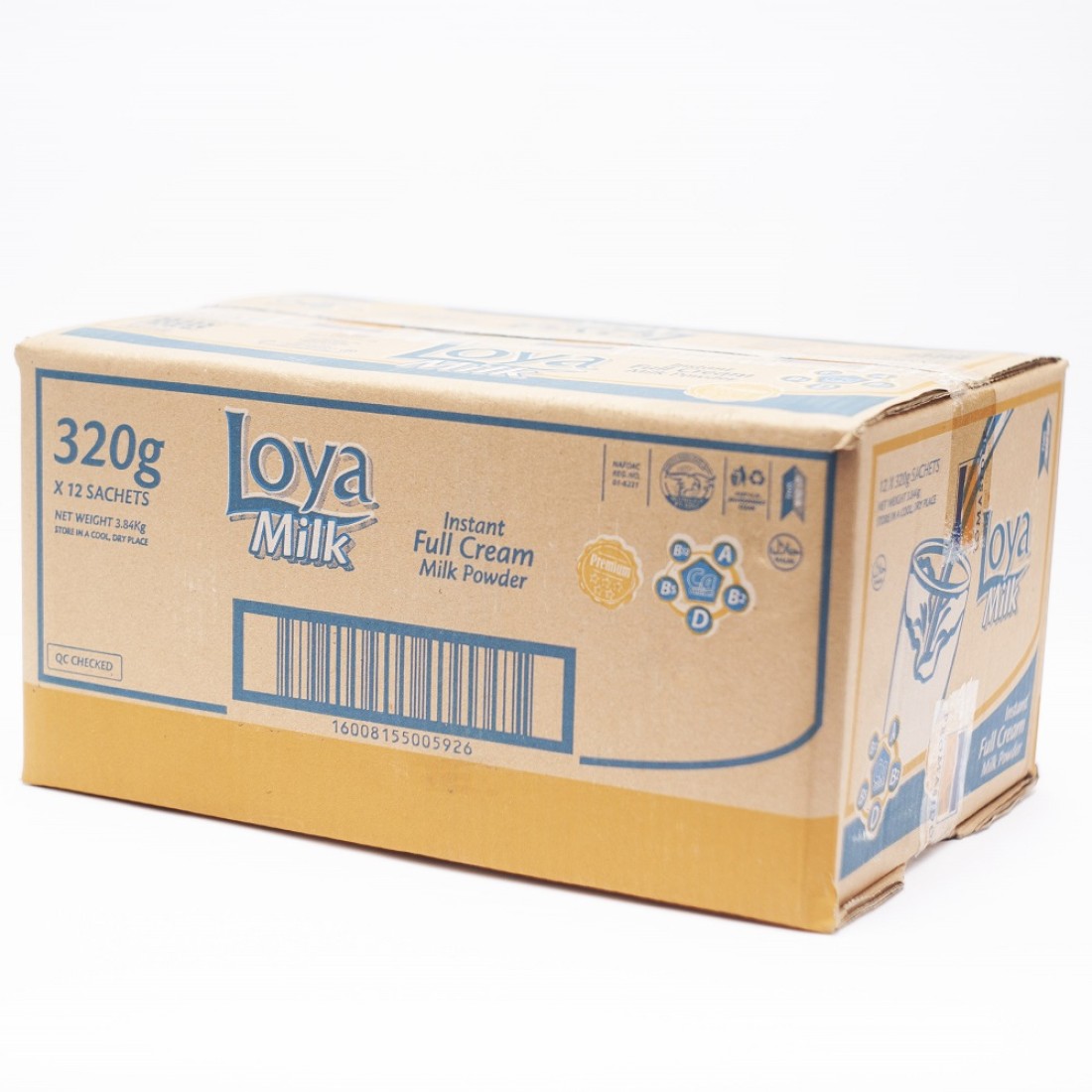 Loya Milk 320g//350g x 12